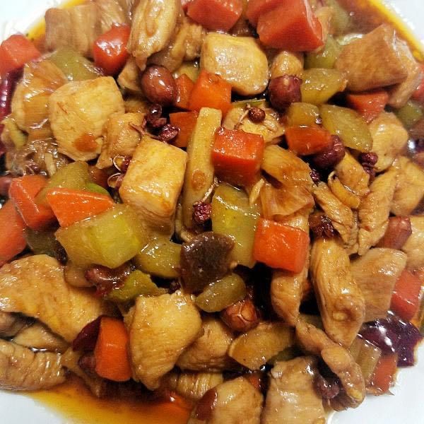 Kung Pao Chicken (W. Rice) 🌶️