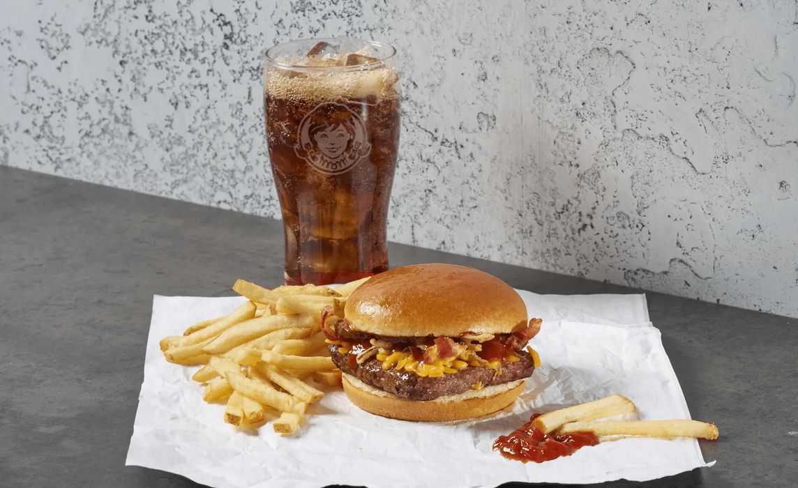 BBQ Bacon Melt Cheeseburger Combo - Large