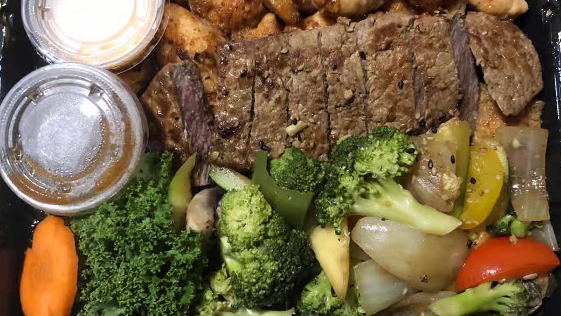 Hibachi Chicken & Steak