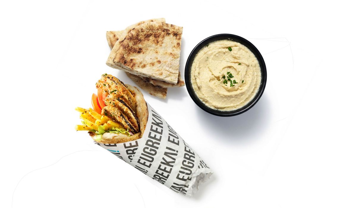 Vegan Souvlaki Combo