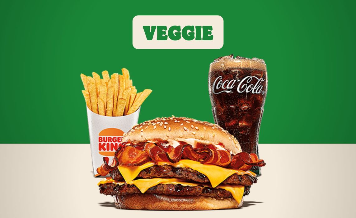 Menu Veggie Double Fakon King