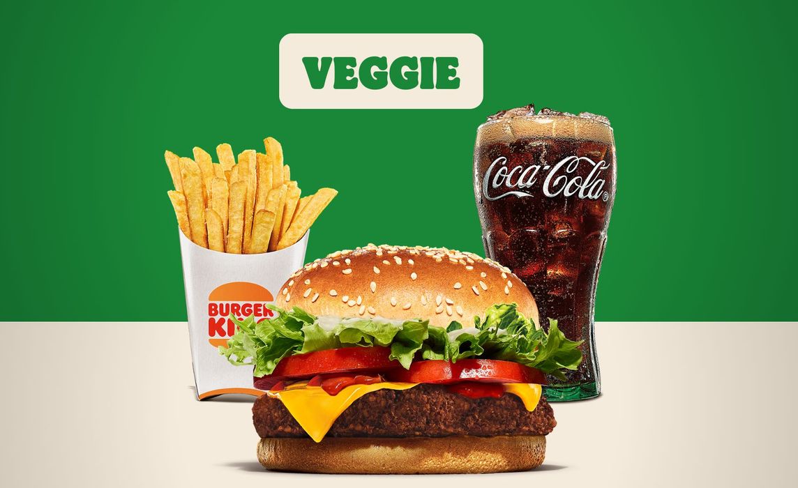 Menu Veggie Falafel Burger