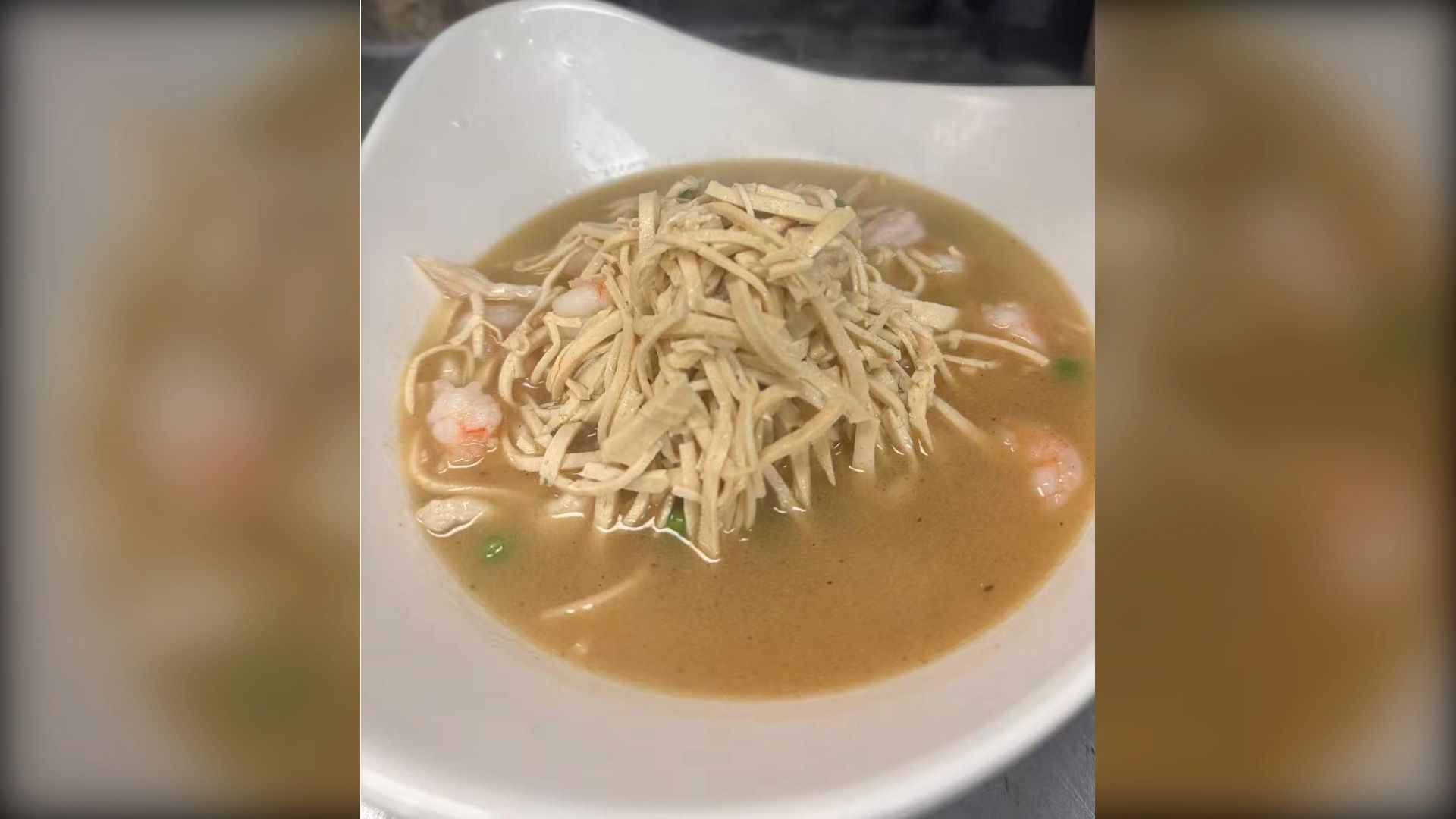 Braised Shredded Tofu with Shrimp & Chicken-大煮干丝