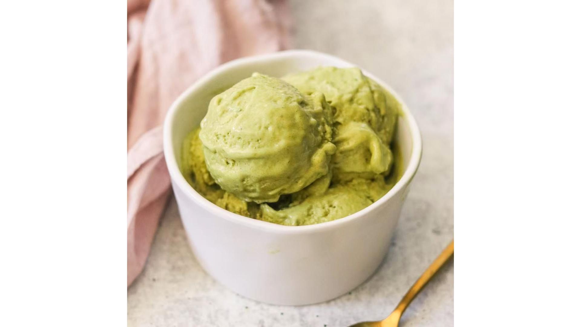 Green Tea Ice Cream-绿茶冰淇淋