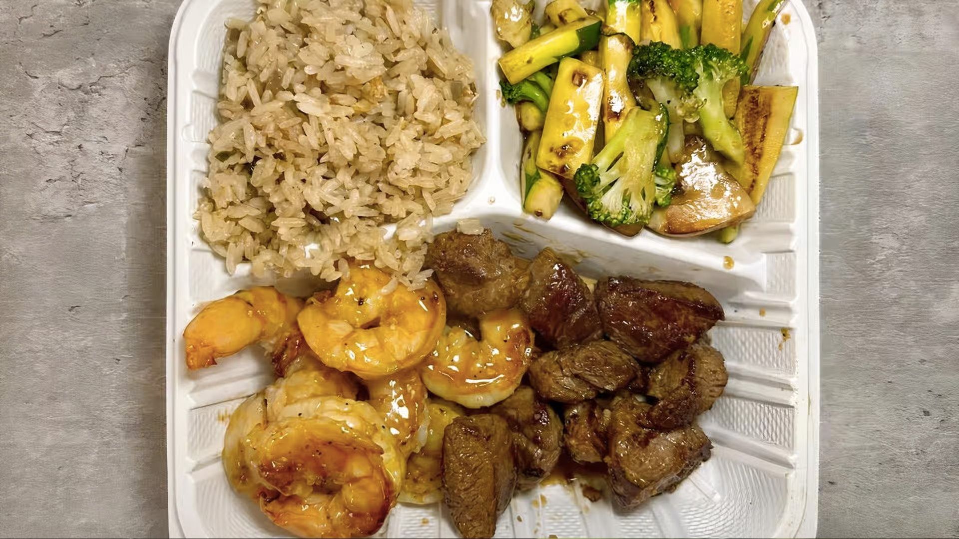 Hibachi Steak & Shrimp