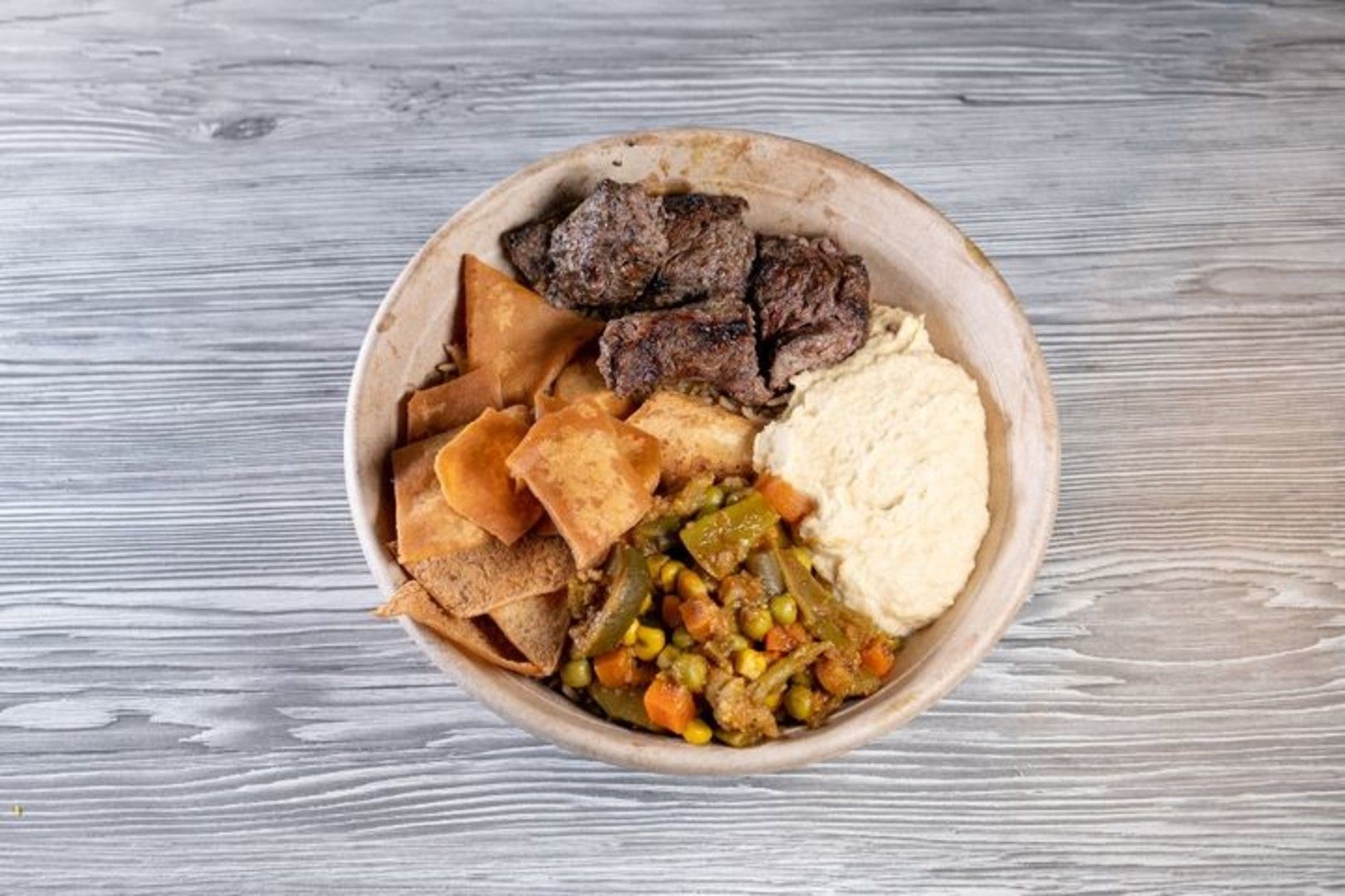 Lamb Kabob Rice Bowl