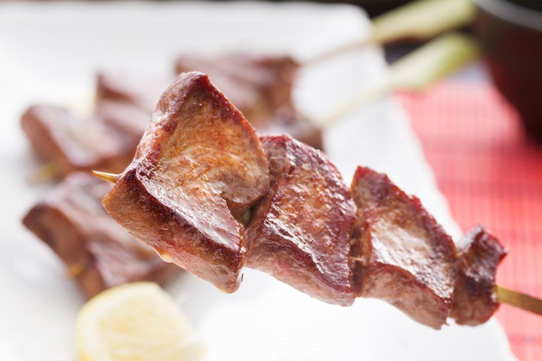 Premium Beef Tongue (1 skewer)