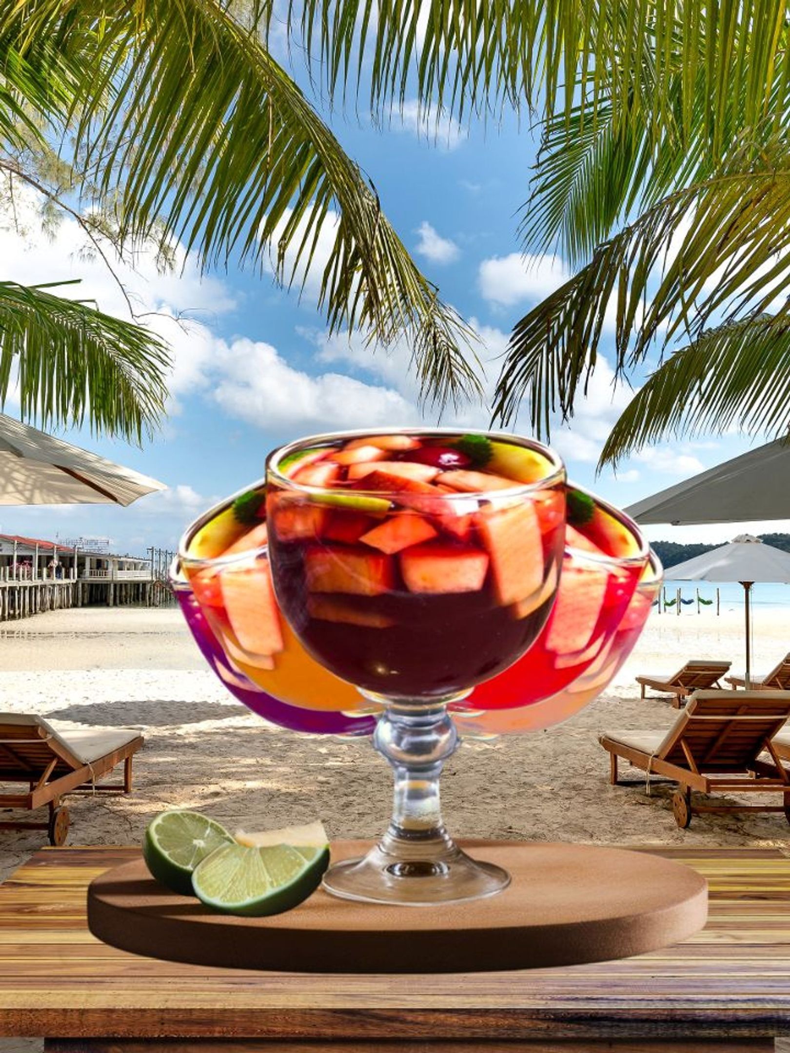 Flavored Red Sangria
