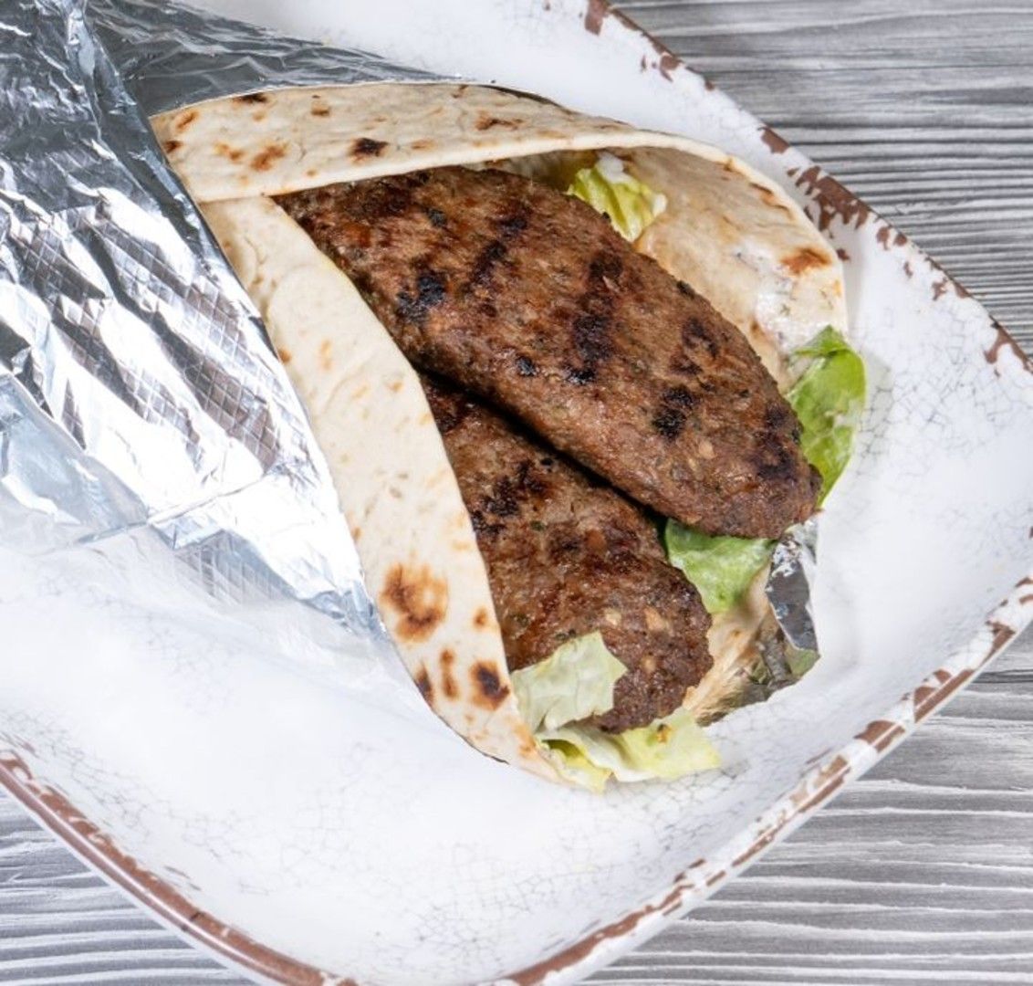 Beef and Lamb Minced (Kofta) Wrap