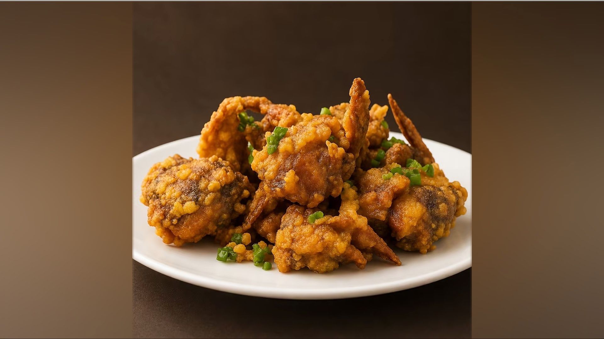 Salted Eggs Stir-fry Soft Shell Crabs-金沙焗软壳蟹