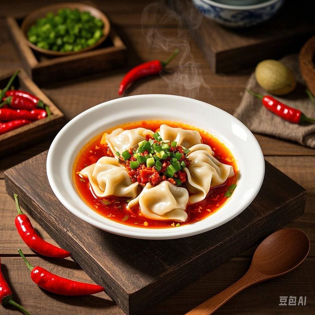 Spicy Pork Wonton In Chili Oil