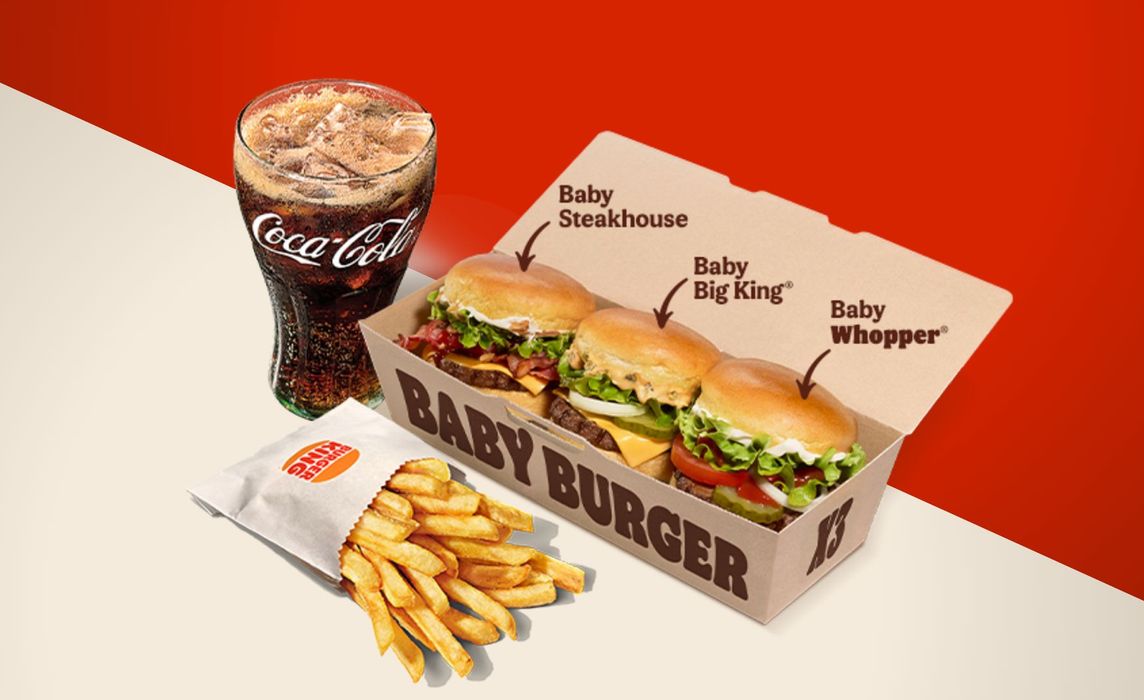 Menu Baby Burger x3